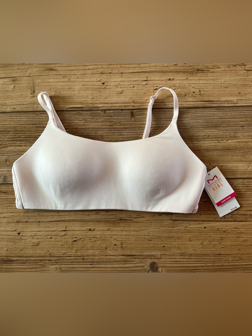 Maidenform Girl Light Pink Wireless Bra